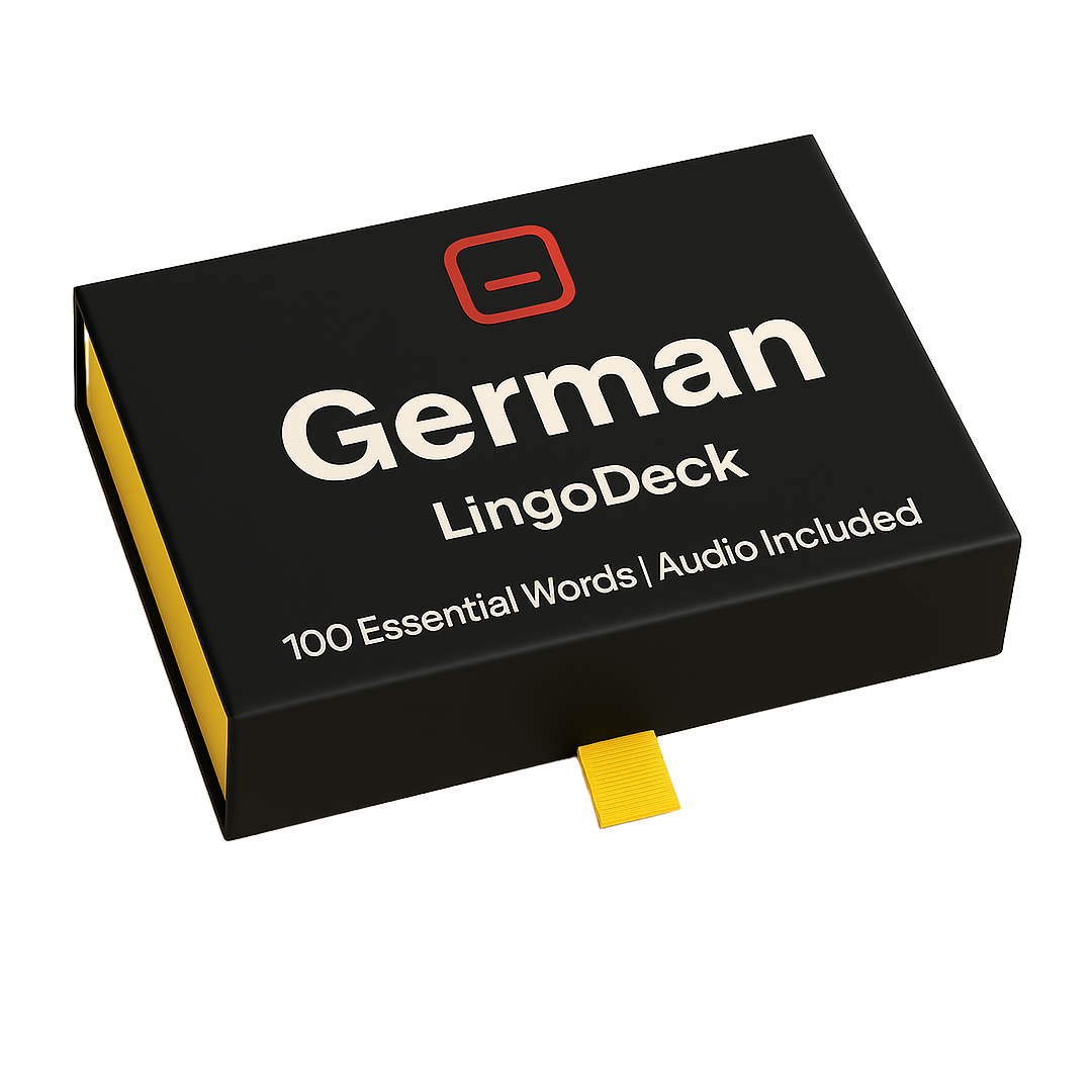 German Flash Cards