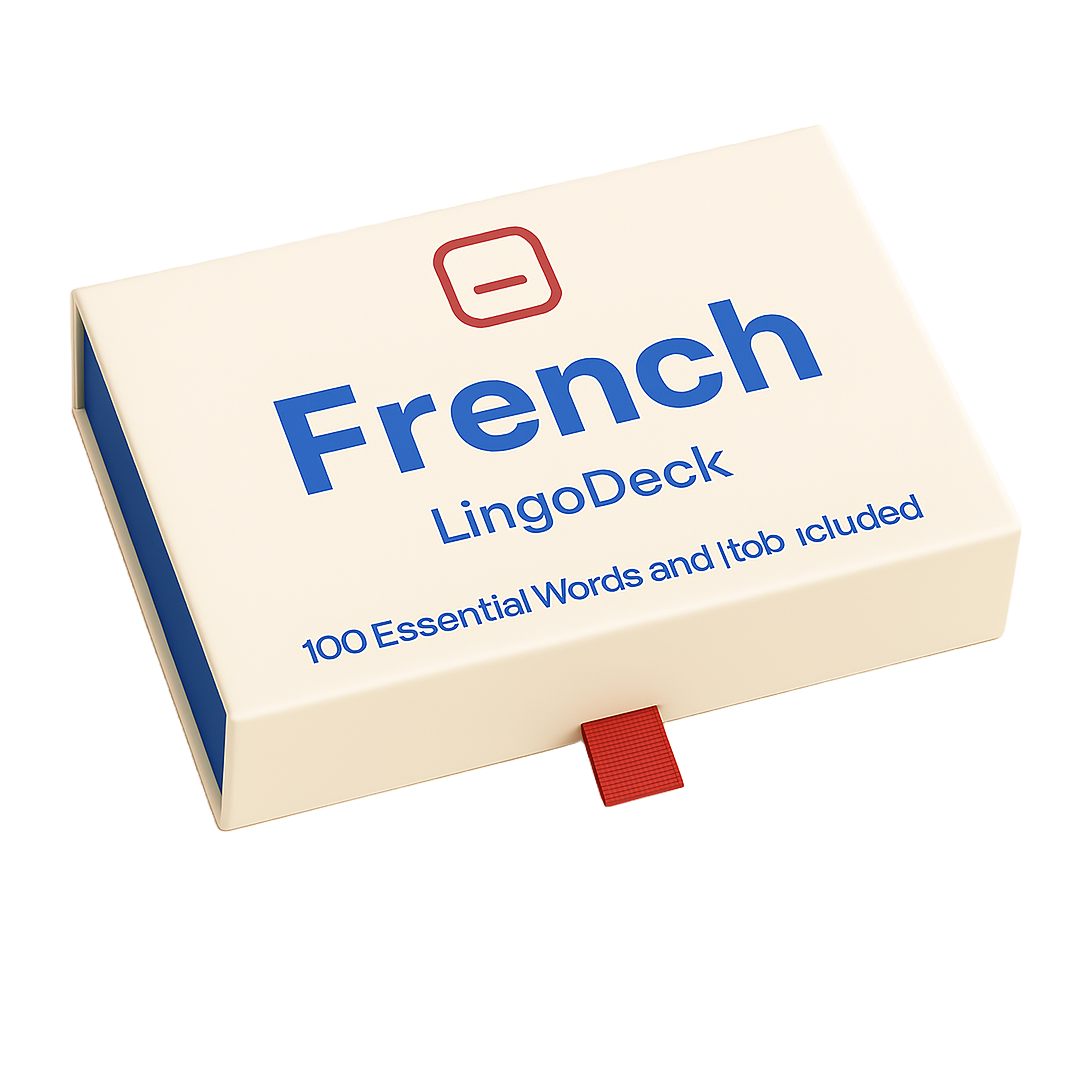 French Flash Cards
