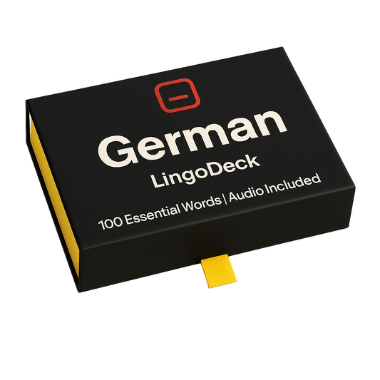 German Flash Cards
